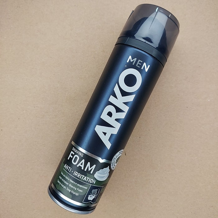 کف اصلاح آرکو ARKO ANTI - IRRITATION فوم ریش 200میل 91243