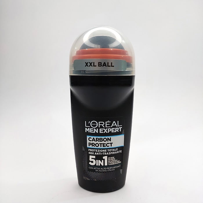 مام رول مردانه ضد تعریق لورال LOREAL CARBON PROTECT حجم 50میل