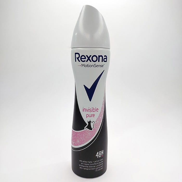 اسپری زنانه رکسونا Rexona invisible pure حجم 200میل