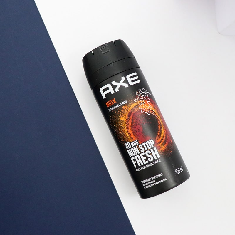 اسپری بدن اکس مردانه 150میل AXE MUSK کد91258