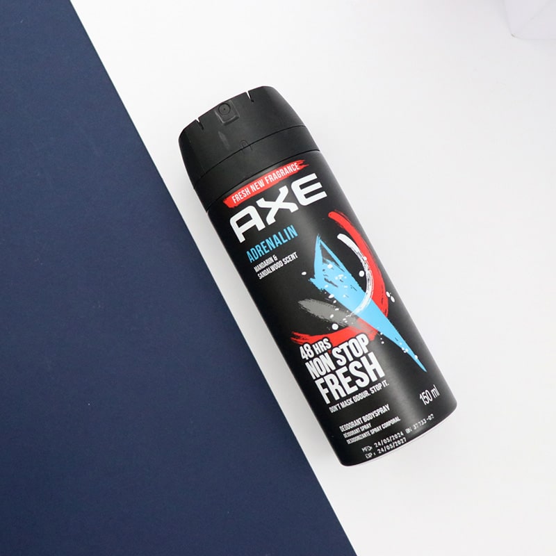 اسپری بدن اکس مردانه 150میل AXE ADRENALIN