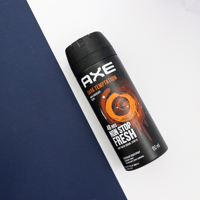 اسپری بدن اکس مردانه 150میل AXE DARK TEMPTATION 