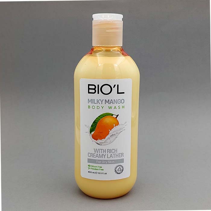 شامپو بدن کرمی Milky Mango پوست خشک بیول 400میل90992