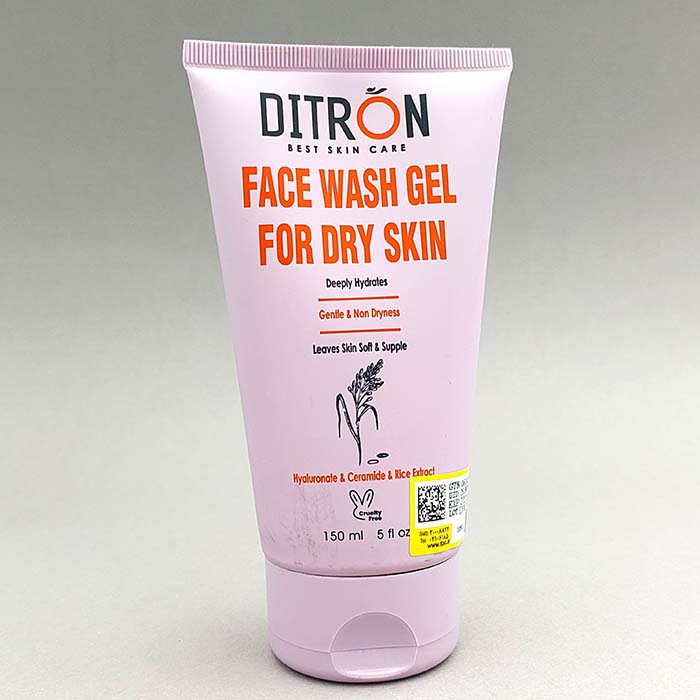 ژل شوینده دیترون DITRON مناسب پوست خشک و حساس