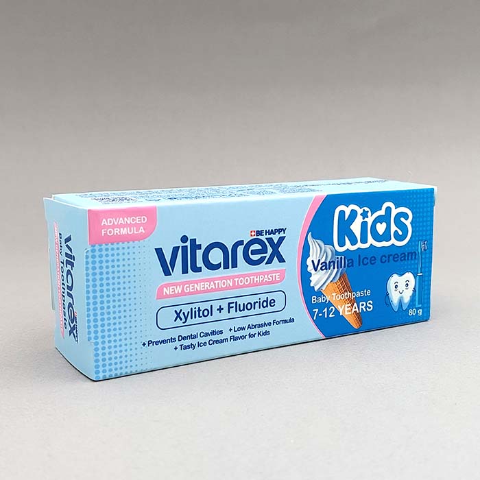 خمیردندان ژله ای کودک با طعم بستنی ویتارکس Vitarex