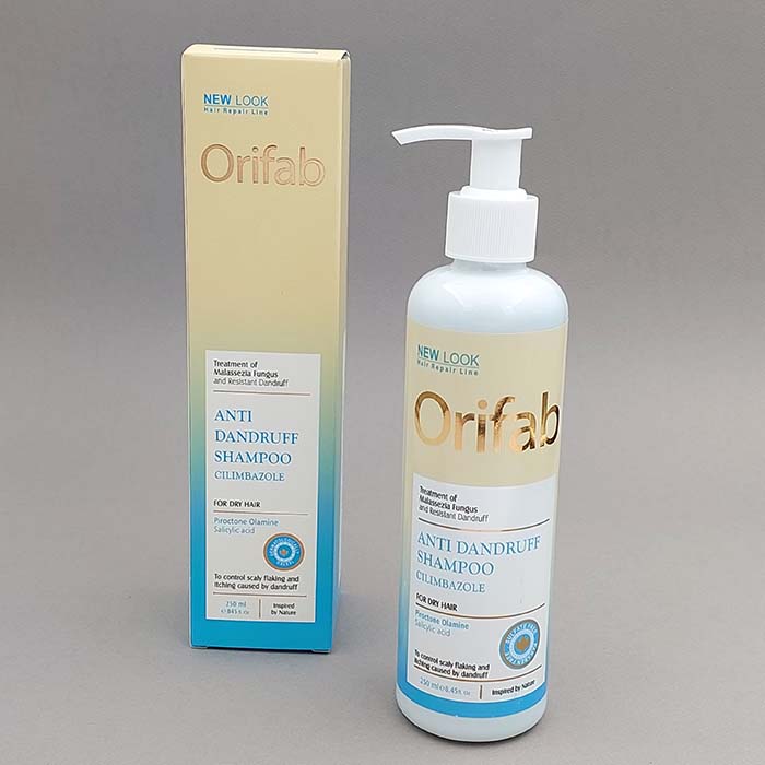 شامپو ضد شوره اوری فاب Orifab مناسب موی خشک حجم 250 میل 93657
