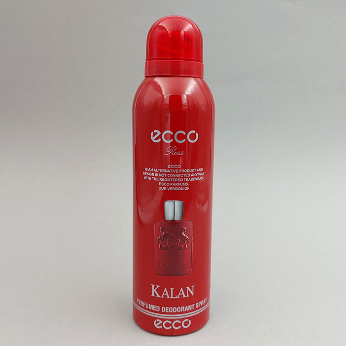 اسپری خوشبو کننده بدن اکو ecco مدل KALAN