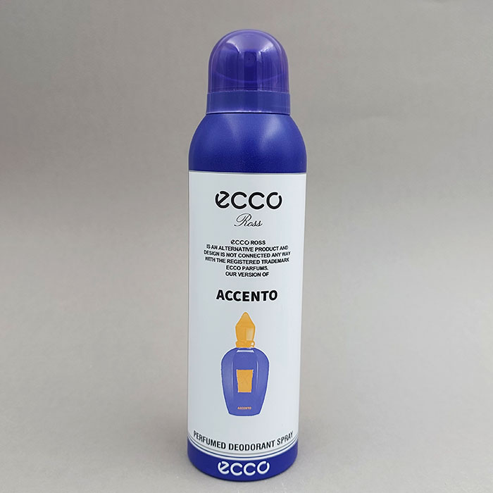 اسپری خوشبو کننده بدن اکو ecco مدل ACCENTO
