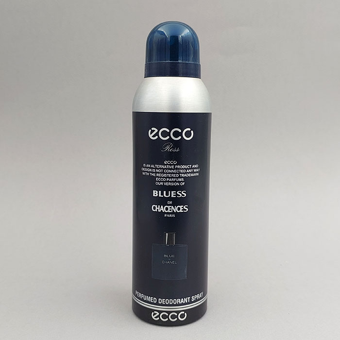 اسپری خوشبو کننده بدن اکو ecco مدل BLUESS DE CHACENCES