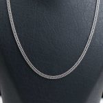 زنجیر استیل رنگ نقره ای طرح کاریتر 3mm وارداتی کد 72534