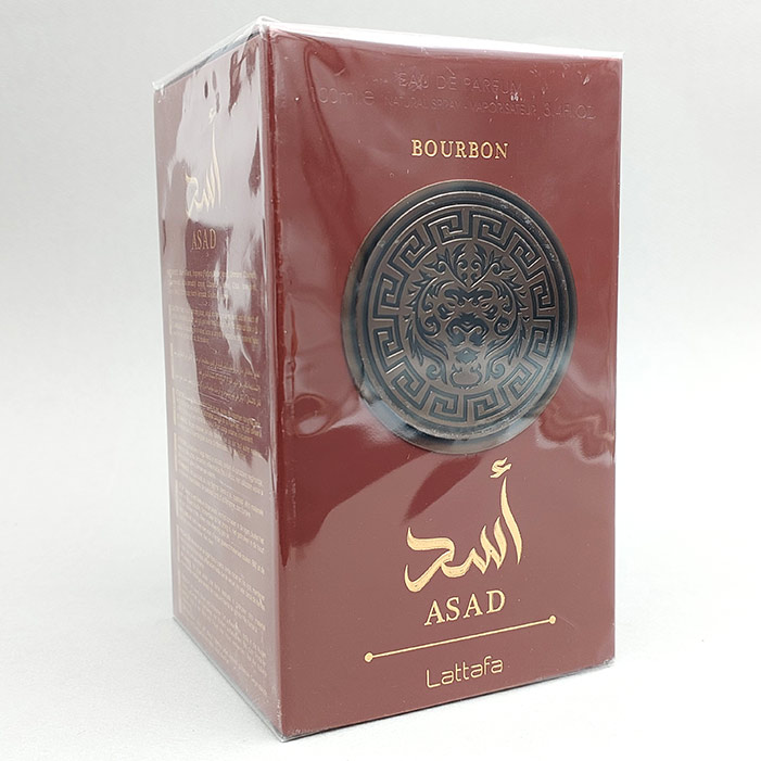 ادکلن لطافه اسد بوربن قهوه ای Lattafa ASAD BOURBON