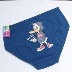 شورت زنانه ملک بانو نخی کش باریک سایز 3XL طرح جوجه اردک