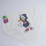 شورت زنانه ملک بانو نخی کش باریک سایز 3XL طرح جوجه اردک