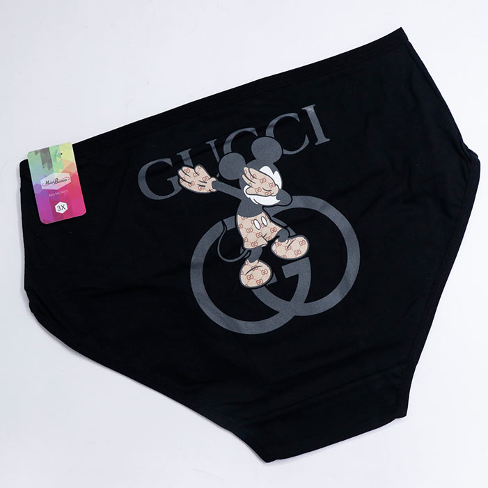 شورت زنانه ملک بانو نخی کش باریک سایز 3XL طرح میکی موس