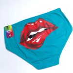شورت زنانه ملک بانو نخی کش باریک سایز 2XL طرح لب