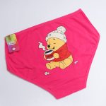 شورت زنانه ملک بانو نخی کش باریک سایز 2XL طرح خرس پو