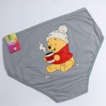 شورت زنانه ملک بانو نخی کش باریک سایز 2XL طرح خرس پو