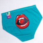 شورت زنانه ملک بانو نخی کش پهن سایز 3XL طرح لب و قلب