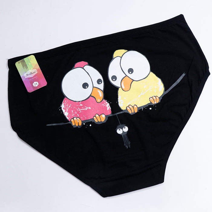 شورت زنانه ملک بانو نخی کش باریک سایز 3XL طرح جوجه