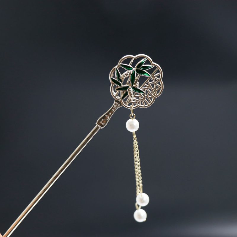 کانزاشی مجلسی رنگ ثابت طلایی آویزدار وارداتی کد70400