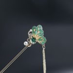 کانزاشی طرح پروانه طلایی آویز دار وارداتی کد 75341