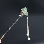کانزاشی طرح پروانه طلایی آویز دار وارداتی کد 75341