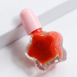 لاک بچه گانه عروسکی رنگ نارنجی پررنگ
