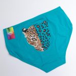 شورت زنانه ملک بانو نخی کش باریک سایز 3XL طرح ببر