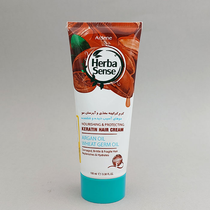 کرم کراتینه مغذی و آبرسان مو آردن هرباسنس Ardene Herba Sense بدون نیاز به آبکشی