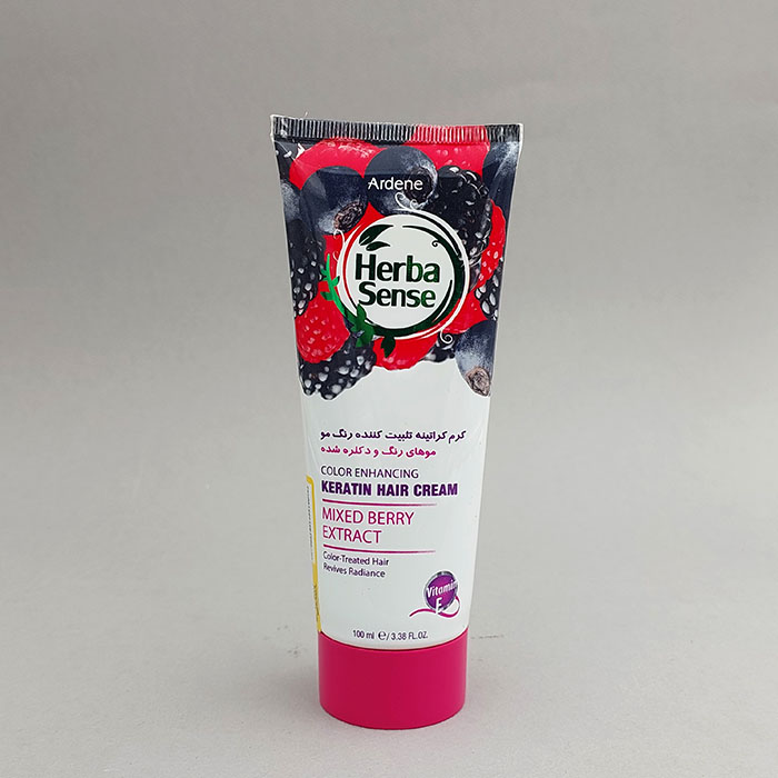 کرم کراتینه تثبیت کننده رنگ مو آردن هرباسنس Ardene Herba Sense بدون نیاز به آبکشی